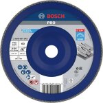 Bosch - 2608607343 plateau  lamelles surface plate diamtre 180 / 22 mm grain 60