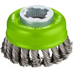 Brosse boisseau pro stainless steel heavy x - lock 75 x 0, 50 mm - 2608620729