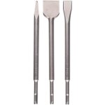 Accessories 3 pi�ces it de burins sds plus (pour le b�ton et la ma�onnerie, accessoires pour marteau ...