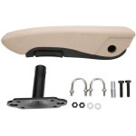Accoudoir de si�ge de voiture r�glable, r�sistant aux chocs, ct� droit beige, pour automobiles, camions, ...