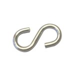 Accroche bâche en s diamètre 4mm pour remorque Accroche bâche en s diamètre 4mm pour remorque