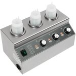 Acier inoxydable distributeur de pompe chauffe - sauce et fromage, �lectrique commercial chauffe - sauce ...