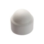 Bo�te de 200 caches �crous hexagonaux blancs � 8mm acton 856018
