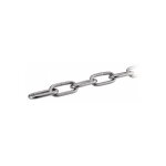 Chapuis - chaine � maillons longs - inox a4 d10mm - d�coupe au ml