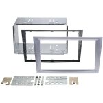 Kit support autoradio compatible avec opel combo corsa meriva tigra argent mat