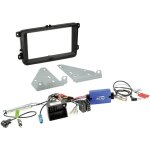 Acv 621320 - 30 - 02 cache autoradio double din adapt� pour (marque automobile): seat, skoda, volkswagen ...