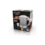 Ad - 1268 bouilloire électrique compacte, 2 tasses cadeau, 0. 6 l, 600w, sans bpa - adler Ad - 1268 bouilloire électrique compacte, 2 tasses cadeau, 0. 6 l, 600w, sans bpa - adler