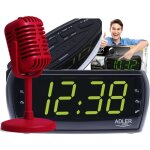 Ad1121 horloge numérique am - fm, grand écran led, contrôle de la luminosité noir - noir - adler Ad1121 horloge numérique am - fm, grand écran led, contrôle de la luminosité noir - noir - adler