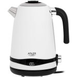 Adler - ad1295 bouilloire, vintage, 1, 7 l, sans bpa, contrôle de température, inox. , sans fil 2200w ... Adler - ad1295 bouilloire, vintage, 1, 7 l, sans bpa, contrôle de température, inox. , sans fil 2200w ...