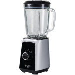 Ad4076 blender mixeur, r�cipient en verre de 1, 5 litre, 2 vitesses + fonction d'impulsion 1000w argent ...