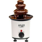 Ad4487 fontaine  chocolat lectrique 200ml, cascade  3 niveaux, temprature max. 80c 30w blanc - adler ...