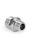 Adaptateur a�rographe ? r�ducteur 12, 91 mm (1 / 4') sur 9, 51 mm (1 / 8') filetage m�le ? pour tuyau ...