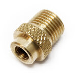Adaptateur a�rographe ? r�ducteur m5x0, 5 filetage femelle sur 9, 51 mm (1 / 8') filetage m�le ? pour ...
