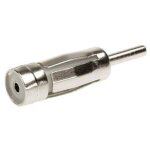 Adaptateur antenne autoradio aa1 din male iso femelle
