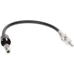 Adaptateur antenne autoradio din 150 ohm compatible avec chrysler ap01 chevrolet ford ap07 opel