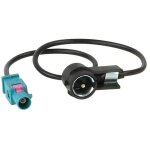 Adaptateur antenne fakra m vers iso m compatible avec audi bmw citroen fiat mercedes peugeot seat skoda ...