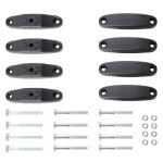 Adaptateur barres de toit acier pour porte - skis menabo iceberg Adaptateur barres de toit acier pour porte - skis menabo iceberg