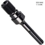 Adaptateur max plus sur couronne de forage diamant�e 1 1 / 4' unc, adaptateur pour carotteuse 190mm 1pcs, ...