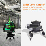 Adaptateur de niveau laser, support de r�glage de rotation de la base 360 ??pour connecteur de tr�pied ...