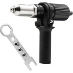 Adaptateur de pistolet � rivets �lectrique connecteur de t�te de bloc outils professionnels �crou joint ...