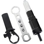Adaptateur de pistolet � riveter �lectrique adaptateur de perceuse � riveter outil d'�crou d'insertion ...