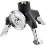 Adaptateur de r�chaud � gaz tr�pied, adaptateur de r�servoir de gaz de fabrication fine professionnel ...