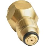 Adaptateur de remplissage de propane pour bouteilles de propane de 1 livre, connecteur pour bouteilles ...