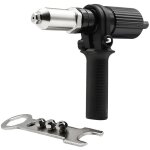 Adaptateur rivet aveugle vers pince  riveter - tte de rivet pour visseuses et perceuses sans fil