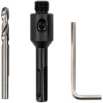 Adaptateur sds plus stier 1 / 2' 20 unf pour scies cloches 14 - 32 mm avec cl� � 6 pans creux