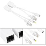 Adaptateur secteur poe rj45 ethernet 10 paires pour cam�ra ip - rapanda