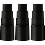 Adaptateurs pour tuyau d'aspirateur (lot de 3) - compatibles avec k�rcher, bosch, parkside, makita, metabo ...