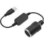 Adaptateur usb allume - cigare pour voiture - prise �lectronique de voiture vers usb pour appareils automobile ...
