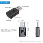 Adaptateur usb bluetooth 5. 0, cl� bluetooth, adaptateur bluetooth r�cepteur �metteur audio 5. 0 avec ...