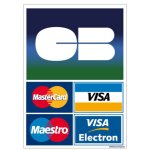 Adh�sif paiement carte bancaire ? autocollant cb visa mastercard sans contact ? sticker commerce 150x210 ...