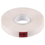 Adhsif double - face scotch 904, largeur 12 mm, rouleau de 25 m - 3m