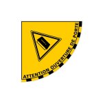 Adhesif sol antiderapant ouverture de porte (g1382)