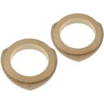 Adnauto - 2 adaptateurs hp mdfd11 compatible avec opel corsa 93 - 01 130mm bois
