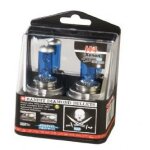 2 ampoules xenon bandit - h4 12v 55w 4600k - p43t - homologuees