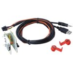 Adnauto - adaptateur de prise usb aux compatible avec fiat 500l 500x ducato