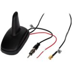 Adnauto - antenne aileron de requin am fm gps din sma - a 12vdc rg174 Adnauto - antenne aileron de requin am fm gps din sma - a 12vdc rg174