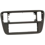 Adnauto - facade autoradio 1din compatible avec skoda citigo seat mii ap11 - noir