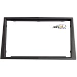 Adnauto - facade autoradio 2din compatible avec opel astra h ap04 - argent mat