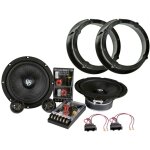 Adnauto - kit 2 haut - parleurs dls 165mm compatible avec audi seat skoda vw