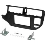 Adnauto - kit facade autoradio fa423 compatible avec kia rio ub anthracite