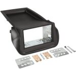 Adnauto - kit facade autoradio compatible avec nemo fiorino beeper 08 - 15 voir liste