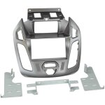 Adnauto - kit support autoradio compatible avec ford transit connect argent