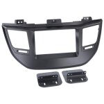 Adnauto - kit support autoradio compatible avec hyundai tucson noir sans vide poche