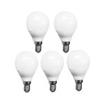 Ensemble de 5 ampoules led - 5w - 6500k - e14 advanced star epistar smd - a50