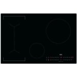 Aeg ikb84443ib table de cuisson à induction encastrable noire de 80 cm, 4 brûleurs Aeg ikb84443ib table de cuisson à induction encastrable noire de 80 cm, 4 brûleurs