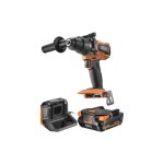 Aeg - pack perceuse � percussion - bsb18sbl - 0 - 18v brushless - 1 batterie 2. 0ah - 1 chargeur - setl1820s ...